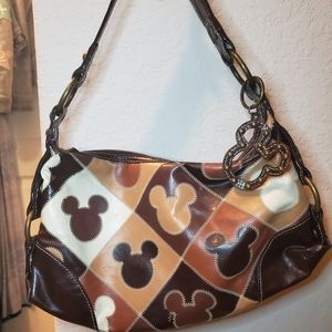 Disney resort mickey faux leather purse